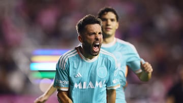 Jordi Alba rescata al Inter Miami tras homenaje a Messi