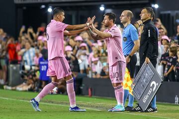 Messi returned to Inter Miami duty against FC Cincinnati.